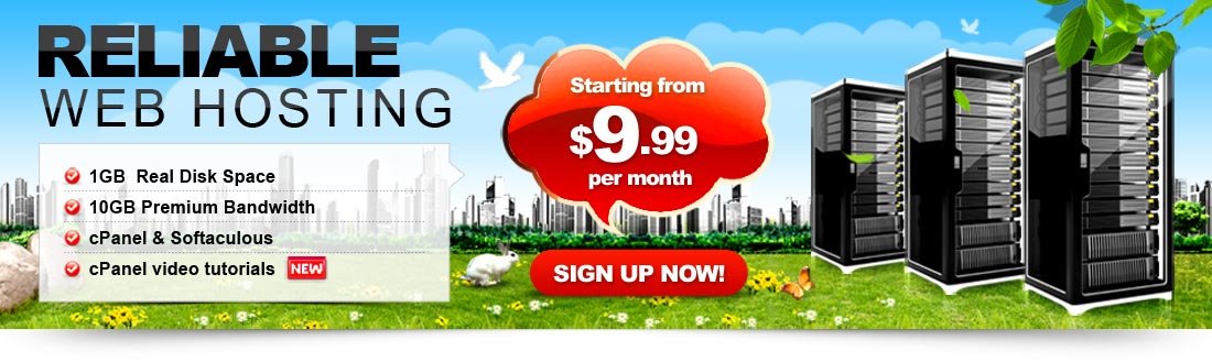 web hosting banner